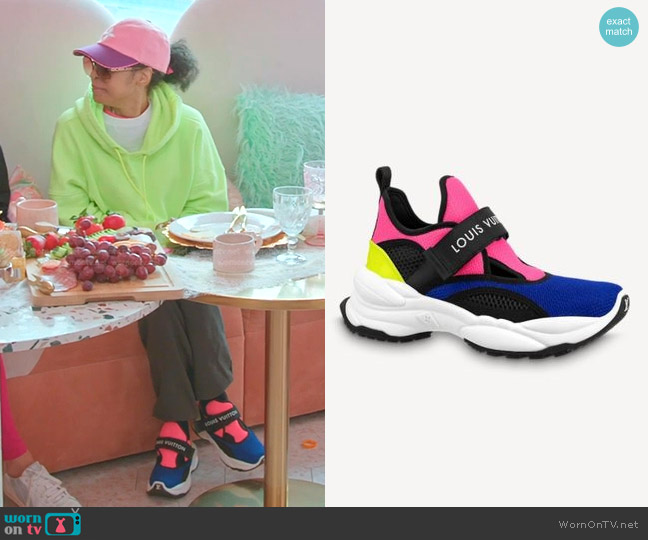 Louis Vuitton Run 55 Sneaker worn by Mary Cosby on The Real Housewives of Salt Lake City