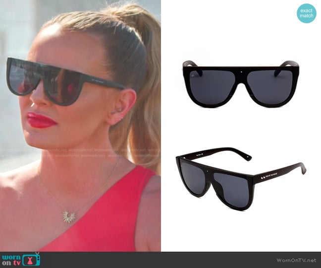 Prive Revaux Coco Oversized Sunglasses worn by Whitney Rose on The Real Housewives of Salt Lake City