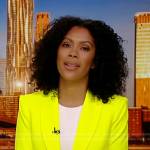 Shirleen Allicot’s yellow blazer on Good Morning America