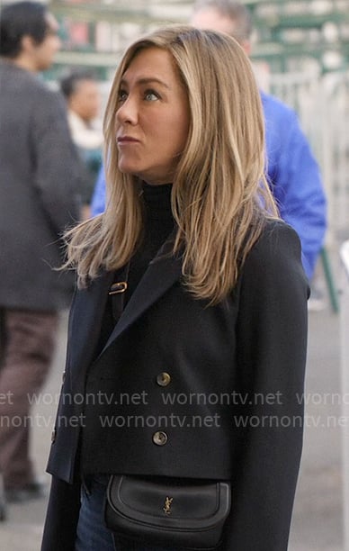 Alex’s cropped blazer on The Morning Show