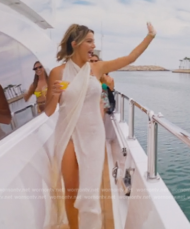 Alex’s white coverup on Selling the OC