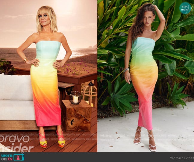 Beachside Bunny Helena Dress worn by Taylor Armstrong on The Real Housewives of Orange County