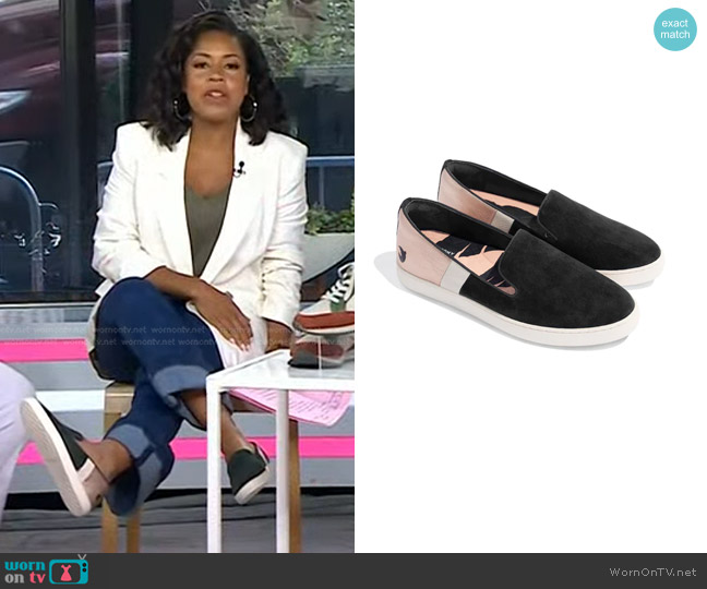 The Swift Birdies x Angel City Football Club The Game Changer worn by Sheinelle Jones on Today