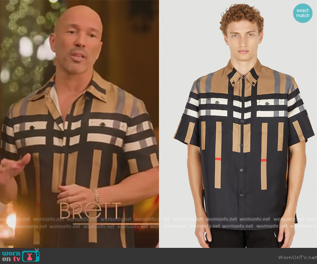 Sliced Check Burberry worn by (Brett Oppenheim) on Selling the OC