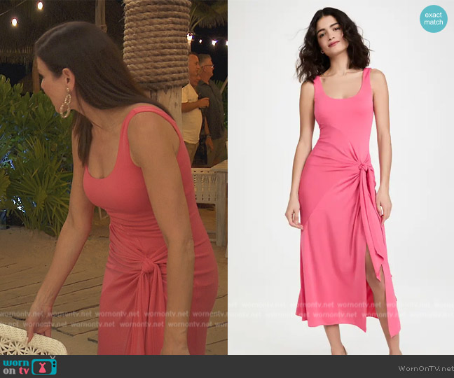 Cinq a Sept Vera Dress worn by Heather Dubrow on The Real Housewives of Orange County