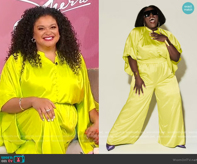 11 Honore Collection The LaRita Jumpsuit worn by Michelle Buteau on Sherri