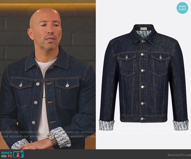 Dior Oblique Jacket worn by (Jason Oppenheim) on Selling the OC