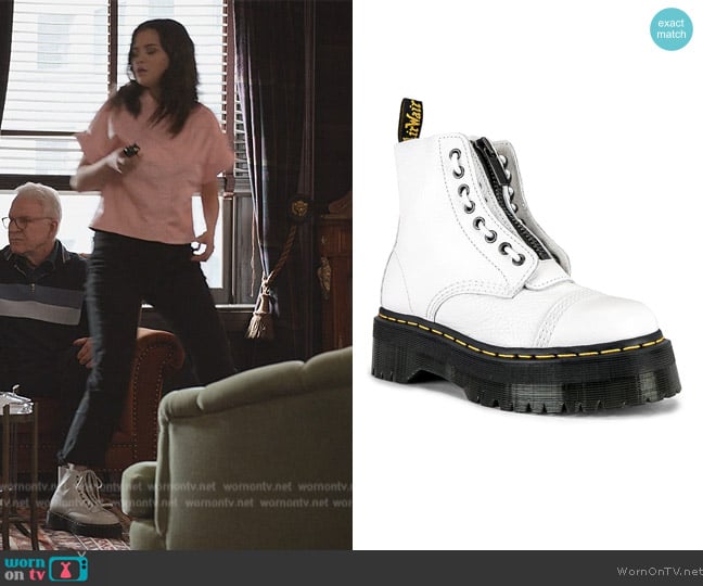 Dr Martens Sinclair Boot worn by Mabel Mora (Selena Gomez) on Only Murders in the Building