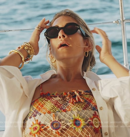 Erin’s beach coverup on The Real Housewives of New York City