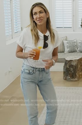 Erin’s denim jeans on The Real Housewives of New York City