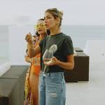 Erin’s distressed denim jeans on The Real Housewives of New York City