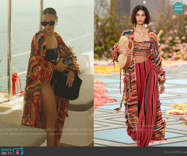 Ulla Johnson 2022 Fall Winter Collection worn by Sai De Silva on The Real Housewives of New York City