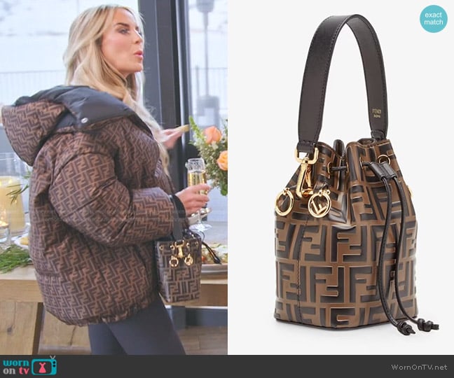Fendi Leather Mini Bag worn by Whitney Rose on The Real Housewives of Salt Lake City