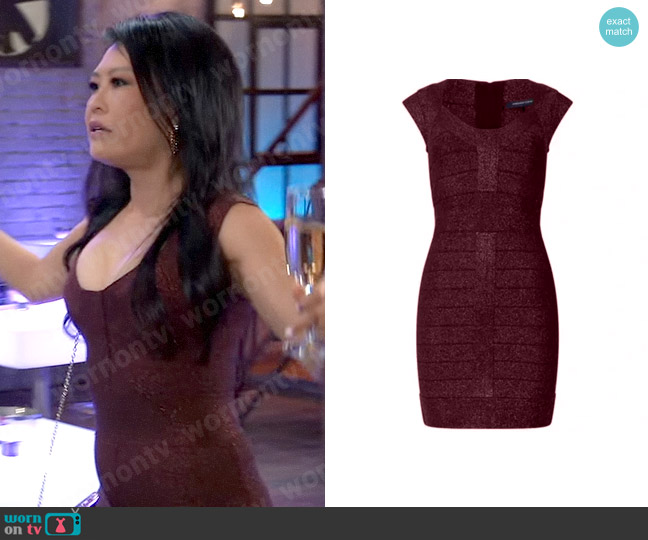 French Connection Danni Dress worn by Selina Wu (Lydia Look) on General Hospital