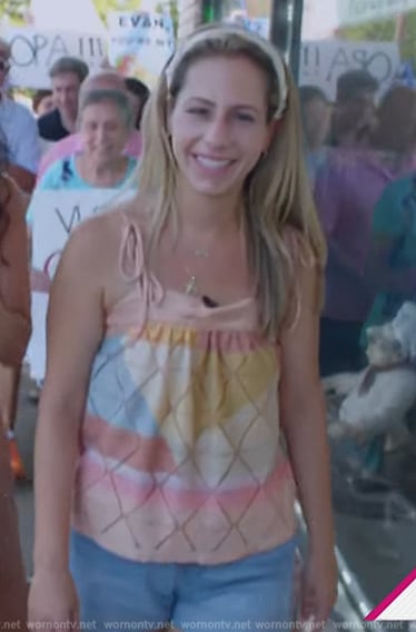 Joanna’s printed cami on Today