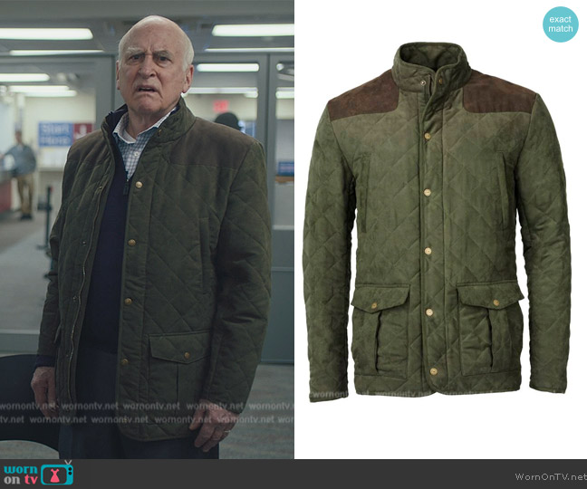 Laksen Hampton Quilted Jacket worn by (Jeffrey DeMunn) on Billions