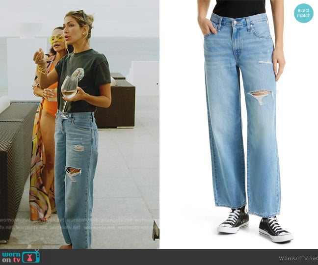 Levis Ripped Baggy Dad Jeans worn by Erin Lichy on The Real Housewives of New York City