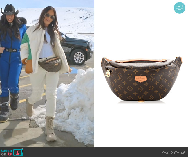 Louis Vuitton Monogram Bumbag worn by Lisa Barlow on The Real Housewives of Salt Lake City