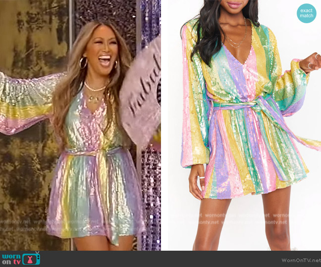 Show me Your Mumu Wear Me Out Dress worn by Mally Roncal on Tamron Hall Show
