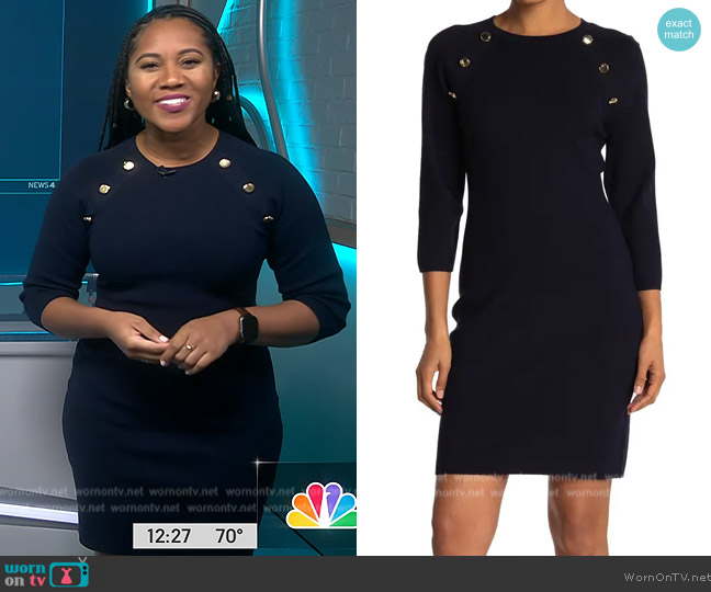 Trina Turk Impala Dress worn by Kay Angrum on NBC News Daily