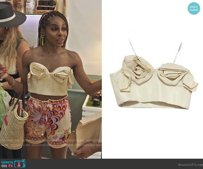 Zara Floral Top worn by  on The Real Housewives Ultimate Girls Trip