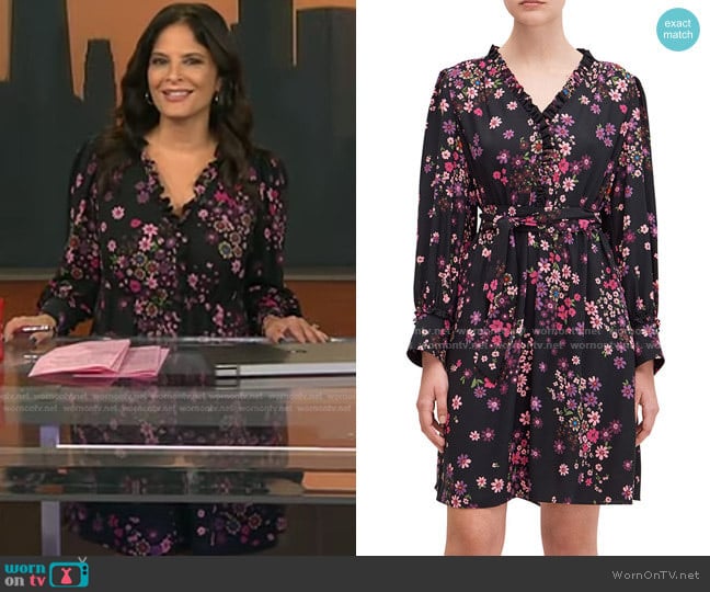 Kate Spade Bora Flora Dress worn by Darlene Rodriguez on Today