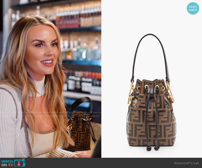 Fendi Leather Mini Bag worn by Whitney Rose on The Real Housewives of Salt Lake City