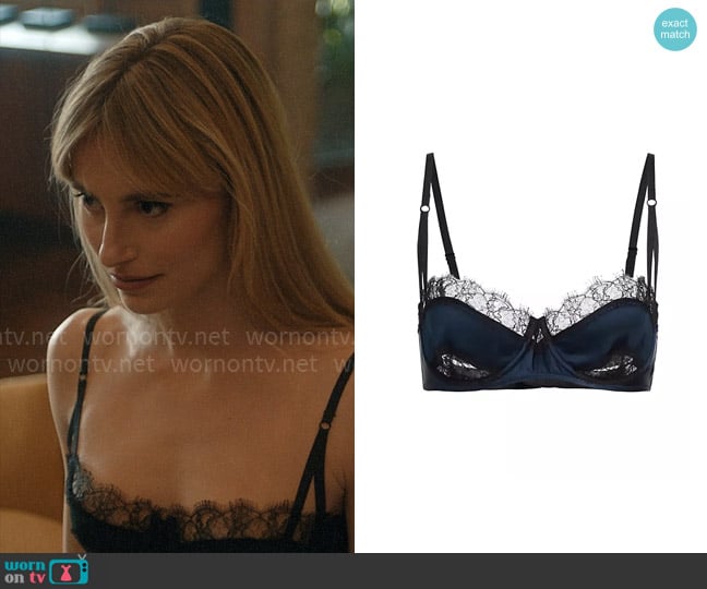 Kiki de Montparnasse Lace Inset Balconette Bra worn by Sarah Miller (Annie Hamilton) on American Horror Stories