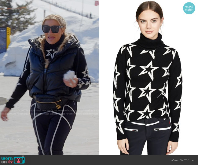 Perfect Moment Star Dust Sweater worn by Heather Gay on The Real Housewives of Salt Lake City