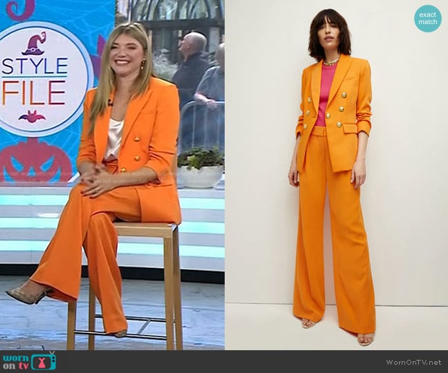 Veronica Beard Tomi Dickey Jacket worn by Katie Sands on Today