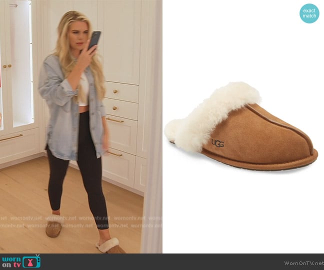 Ugg Scuffette II Slipper worn by Madison LeCroy on Southern Charm