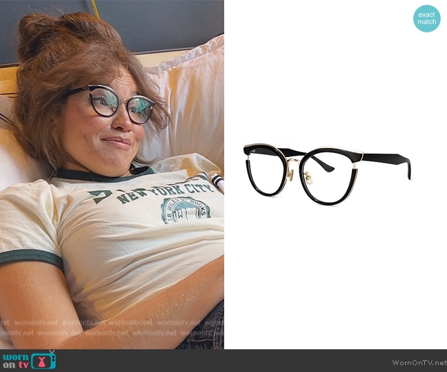Vooglam Cat Eye Blue light Blocking Glasses worn by Brynn Whitfield on The Real Housewives of New York City