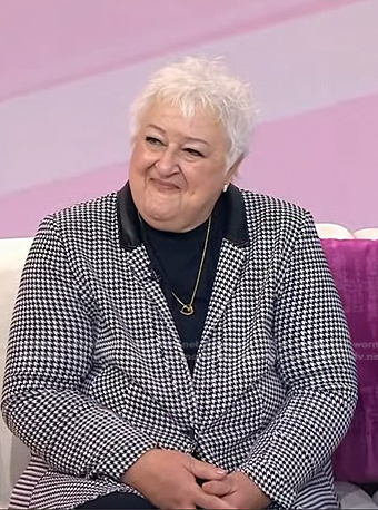 Doreen Wesley’s houndstooth blazer on Today
