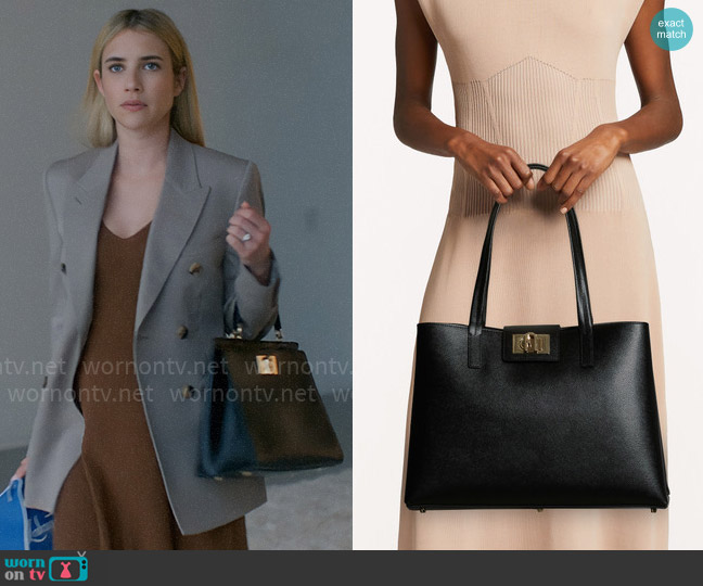 Furla 1927 Tote worn by Anna Victoria Alcott (Emma Roberts) on American Horror Story