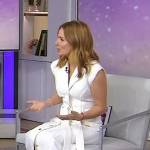 Gerri Halliwell’s white belted dress on Today