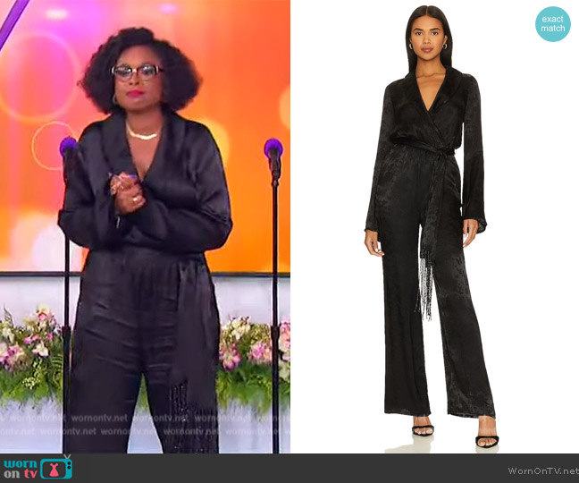 House of Harlow 1960 x REVOLVE Rossi Jumpsuit worn by Jennifer Hudson on The Jennifer Hudson Show