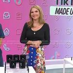 Jenna’s floral print maxi skirt on Today