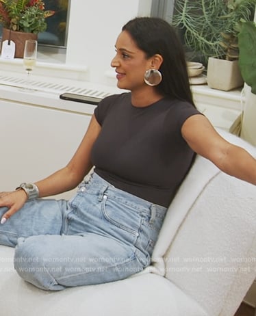 Jessel’s denim jeans on The Real Housewives of New York City