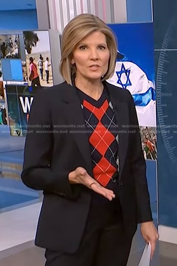 Kate’s argyle vest on NBC News Daily