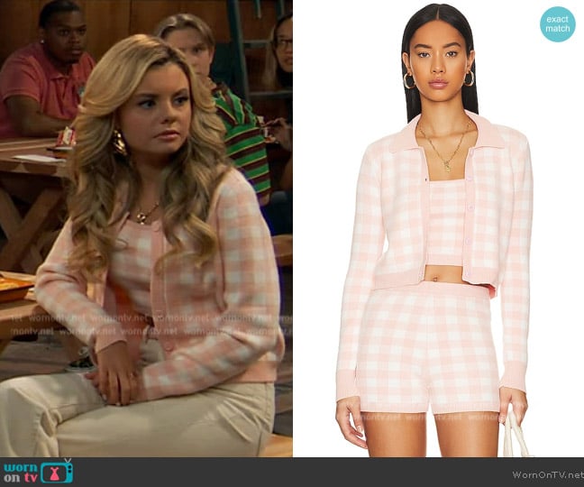 L*Space Francie Top worn by Destiny Baker (Mallory James Mahoney) on Bunkd
