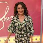 Lisa Edelstein’s floral print top and pants on Sherri