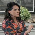 Lois’ floral blazer on General Hospital