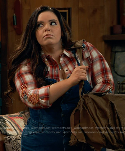 Lou’s floral check print shirt on Bunkd