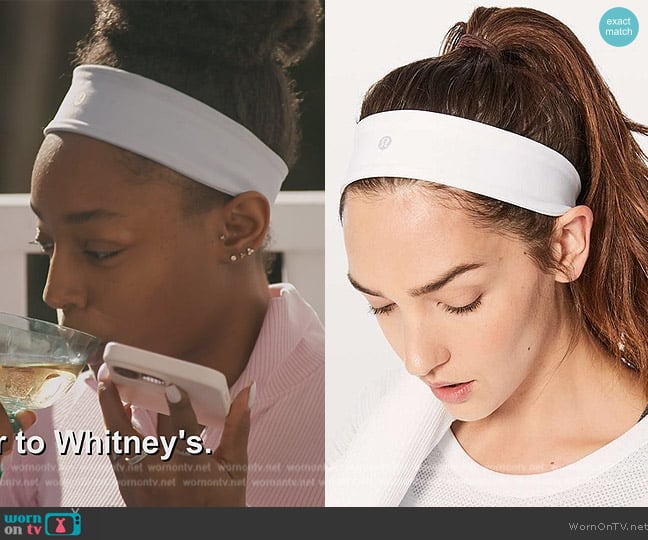 Lululemon Slipless Headband worn by Venita Aspen on Southern Charm