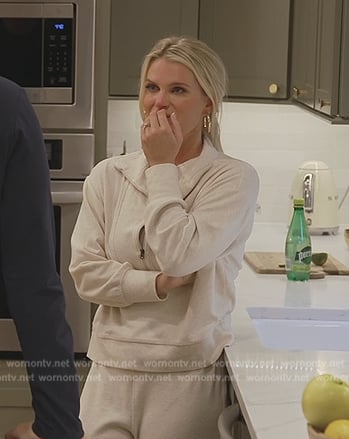 Madison’s beige hoodie on Southern Charm
