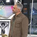 Martyn Lawrence Bullard’s brown suede jacket on Today