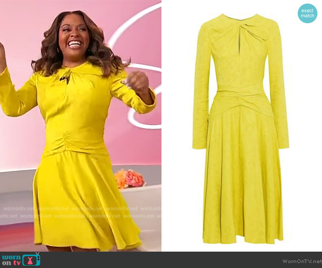 Prabal Gurung Twist Front Dress worn by Sherri Shepherd on Sherri