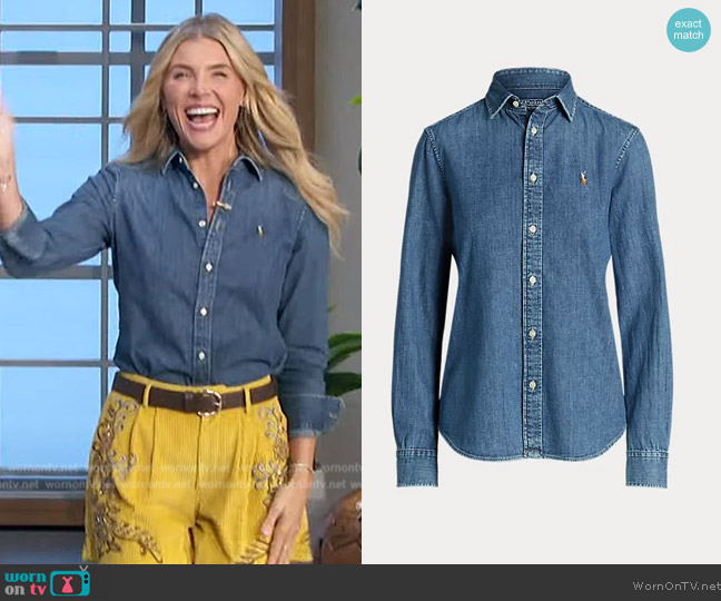Ralph Lauren Custom Fit Denim Shirt