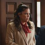 Sara’s beige double breasted blazer on All Rise