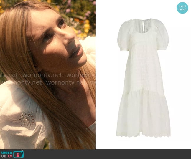 Sea New York Blaine Dress worn by Anna Victoria Alcott (Emma Roberts) on American Horror Story
